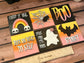 Halloween "Hippie Halloween" Interchangeable Signs - Laser Cut Wood Painted