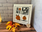 Hello Fall Leaning Ladder Interchangeable Signs