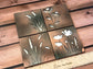 Copper Patina Wildflowers Leaning Ladder Interchangeable Signs