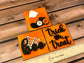 Halloween Webs Leaning Ladder Interchangeable Signs