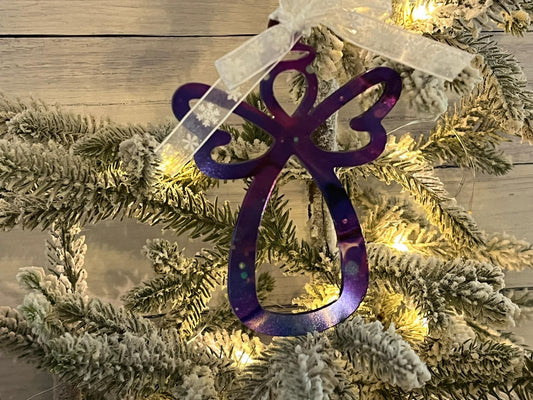 Abstract Angel Acrylic Ornament