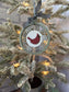 Cardinal Snowflakes Memorial Ornament