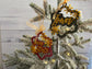 Iowa State or Iowa Snowflake Glitter Acrylic Christmas Ornament