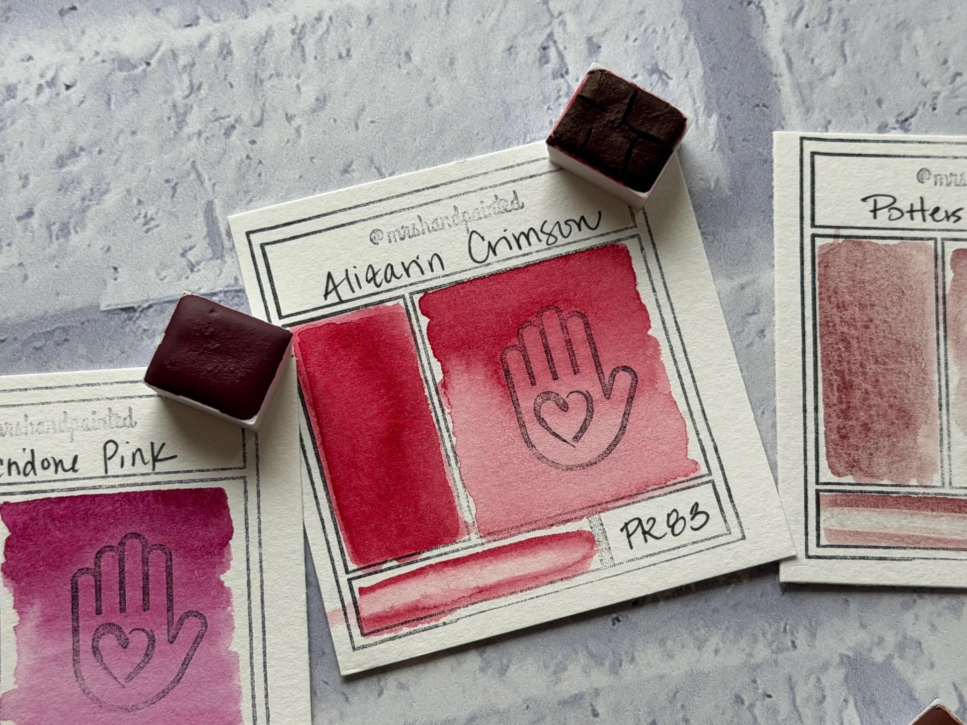 PORTRAIT PALETTE - Single Pigments Handmade Watercolor Paint Set