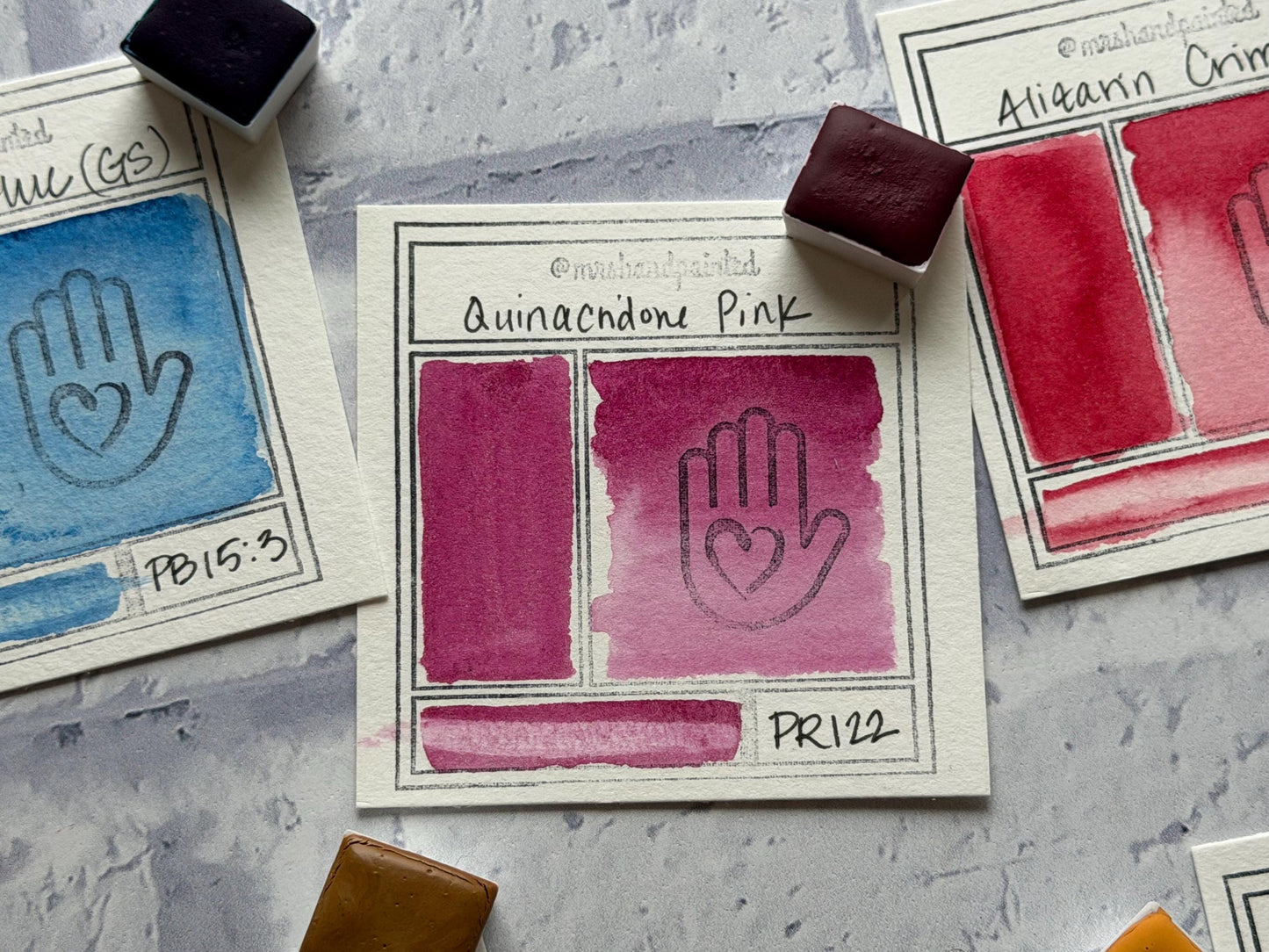 PORTRAIT PALETTE - Single Pigments Handmade Watercolor Paint Set
