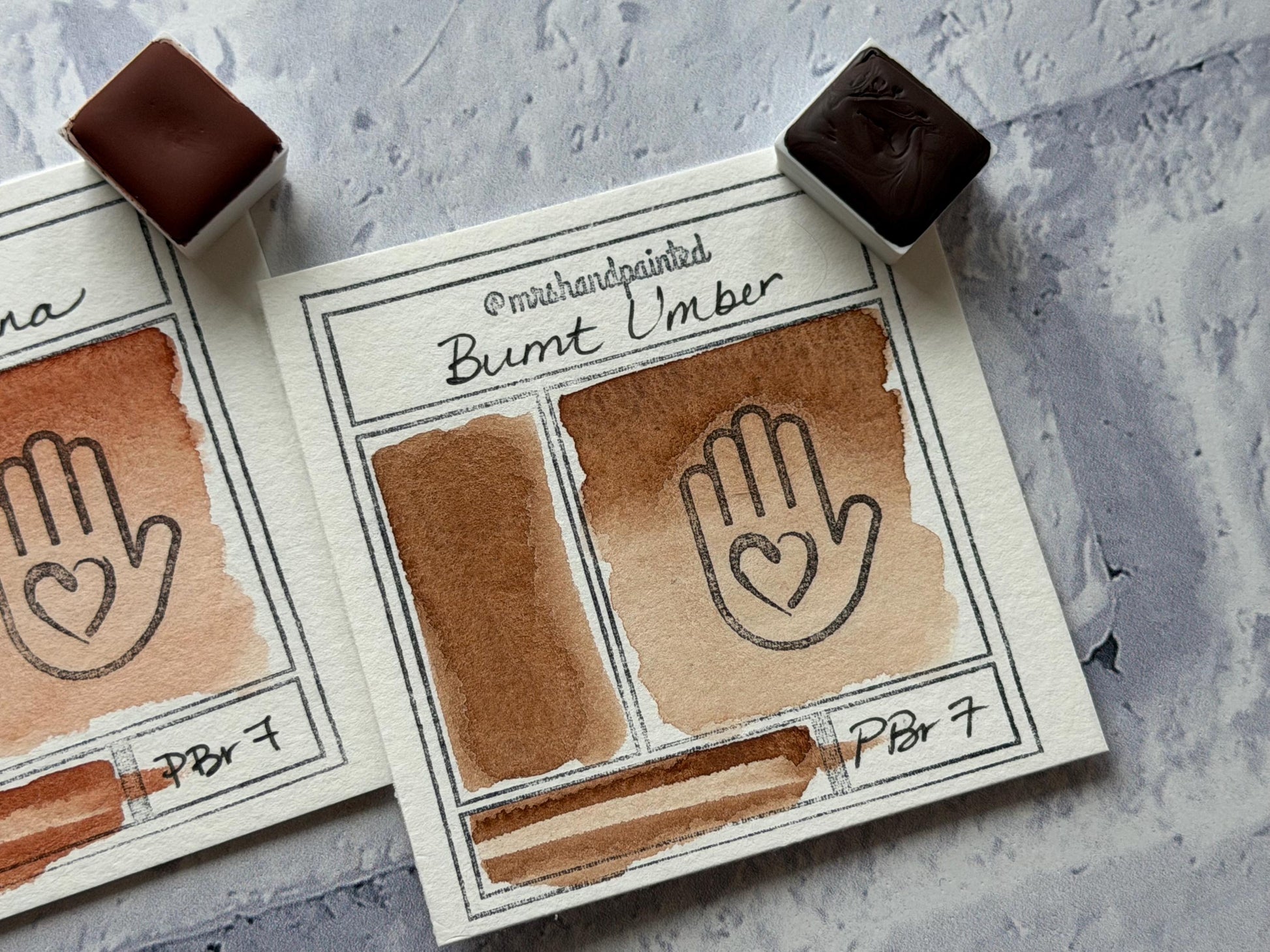 PORTRAIT PALETTE - Single Pigments Handmade Watercolor Paint Set