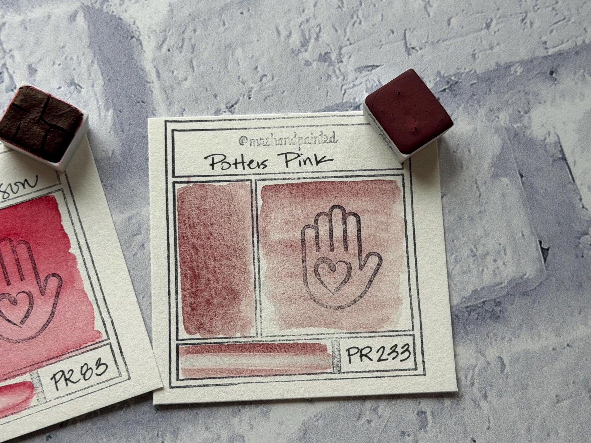 PORTRAIT PALETTE - Single Pigments Handmade Watercolor Paint Set