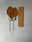 Stained Glass Morel Mushroom Garden Stake