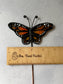 Monarch Butterfly Stained Glass Garden Stake