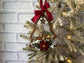 Digital Cut File - Tree and Reindeer Vignette Ornament