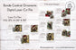 Digital Cut File - Cardinal Ornament Bundle