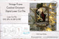 Digital Cut File - Vintage Frame Cardinal Ornament