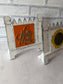 Beaded Trim Interchangeable Sign Holder - Leaning Ladder Signs