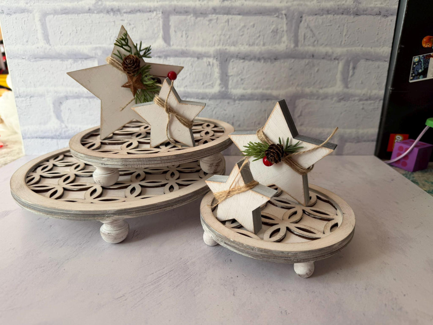 Rustic Farmhouse Holiday Stars