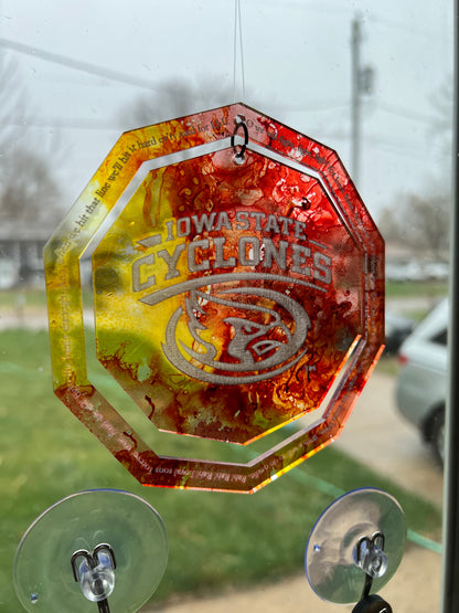 Iowa State Suncatcher