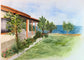 Original Hand Painted Custom Watercolor House Portrait - Housewarming / New Home Gift