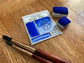 Handmade Watercolor Paints - ROYAL BLUE - Half Pans & Full Pans - Artisan Watercolor, Primary Colors, Ultramarine Blue
