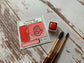 Handmade Watercolor Paints - PYRROLE RED - Half Pans & Full Pans - Artisan Watercolor, Primary Pigments, Warm Red