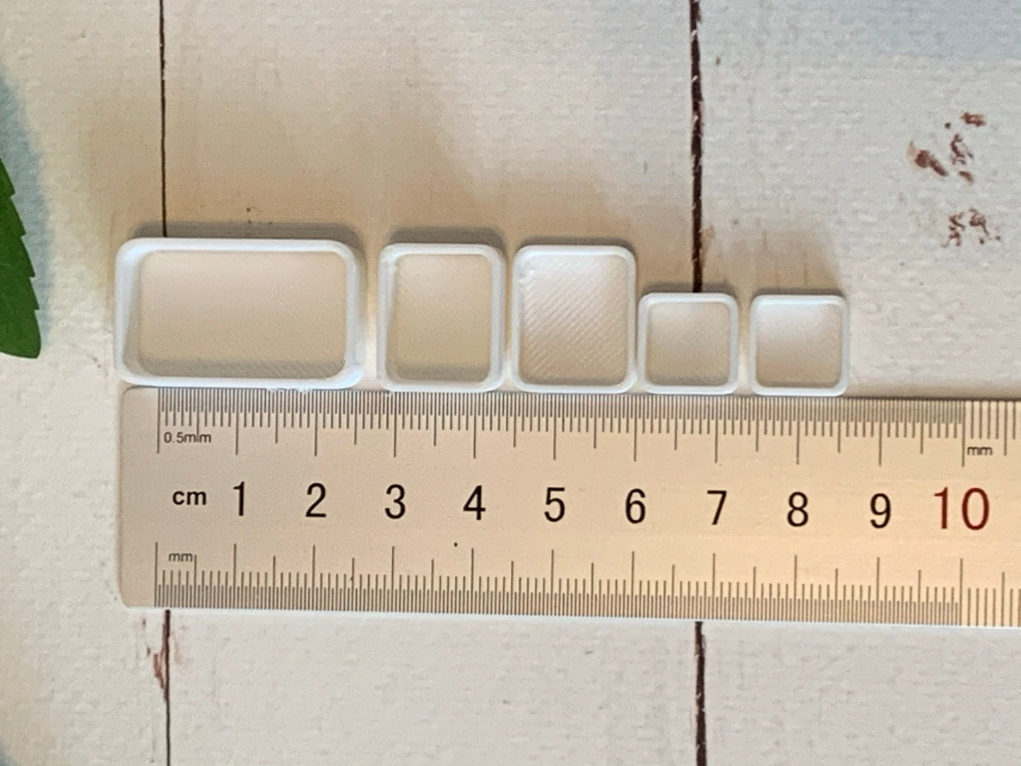 PLA Bioplastic 3D Printed Watercolor Pans - White Matte Full, Half, Quarter, Mini and Sample Sizes - Small or Bulk Quantities