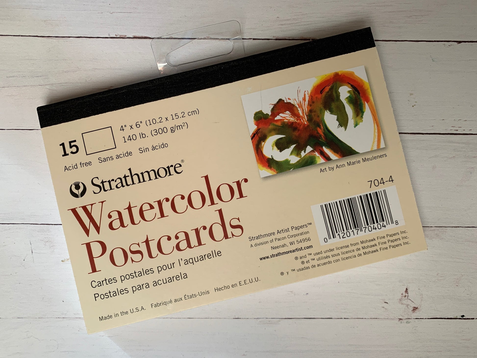Extra Postcards for Watercolor Postcard Kits, Strathmore or Etchr brand postcards