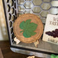 Wine Theme Tiered Tray Decor - Laser Cut Wood Painted