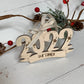 Digital Cut File - Laser Cut Ornament - 2022 Snowflakes Ornament Customizable