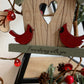 Digital Cut File - Laser Cut Ornament - Cardinal Birdhouse