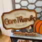 Fall and Pumpkins Tiered Tray Decor - Laser Cut Wood Painted