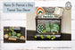 Retro St. Patrick's Day Tiered Tray Decor Pieces - Laser Cut Wood Painted