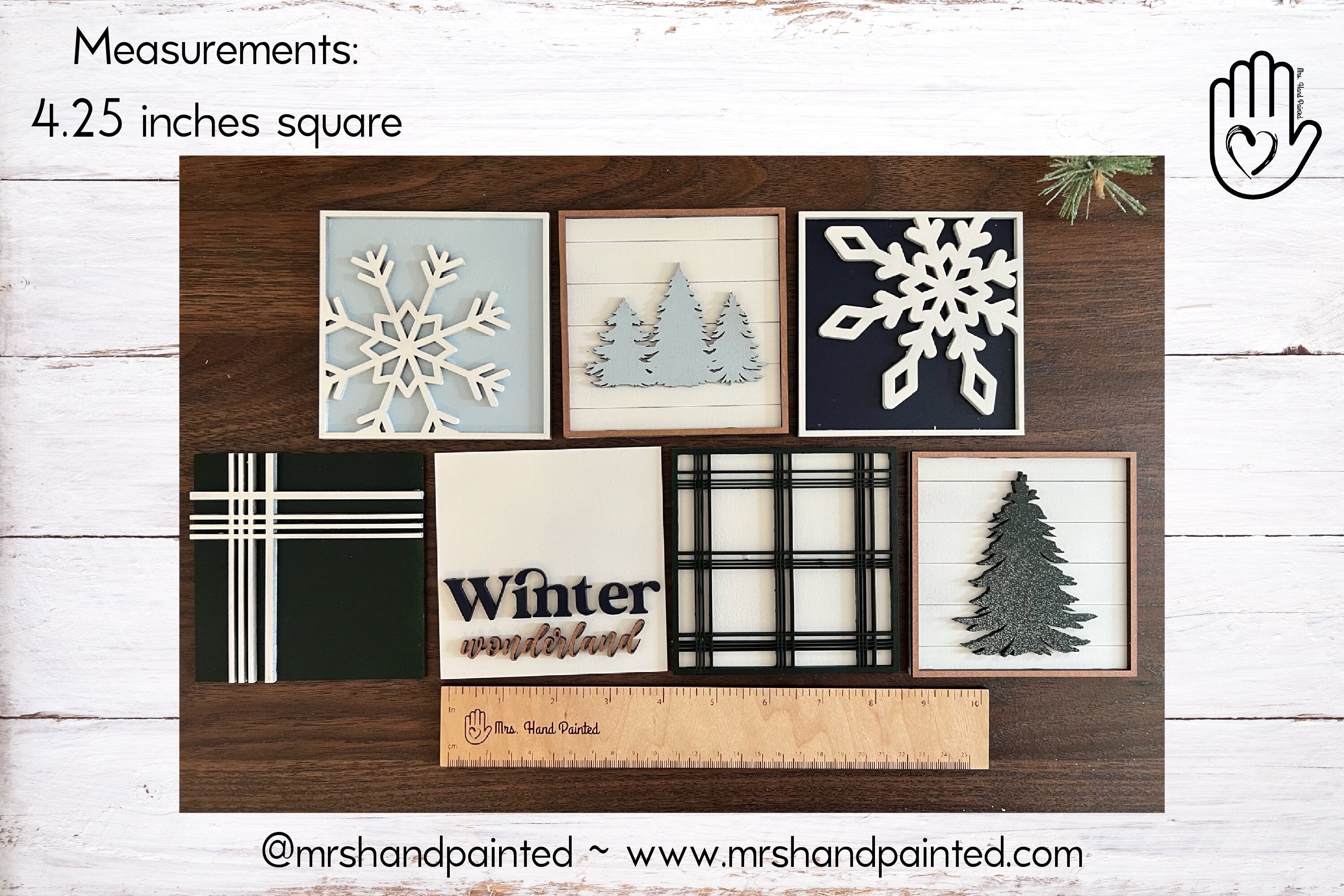 Stackable Sign Tiles Interchangeable Sign Tiles – MrsHandPainted