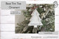 Digital Cut File - Laser Cut Faux Bead Trim Tree Ornament