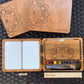 Wood Plein Air Pochade Watercolor Box with Personalization
